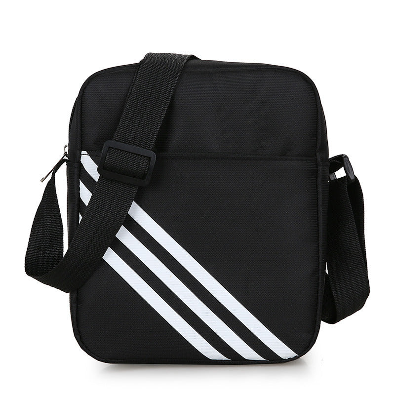 Sporty Striped Crossbody travel bag