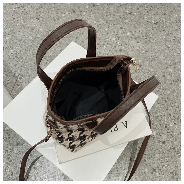 Trendy Checkered Bag crossbody bag