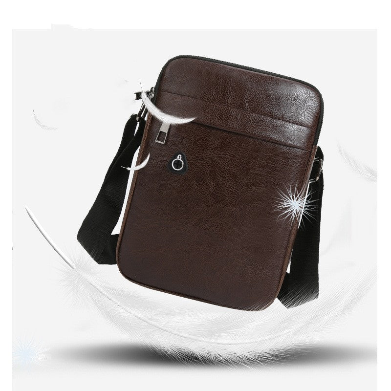 Stylish Leather Crossbody business bag