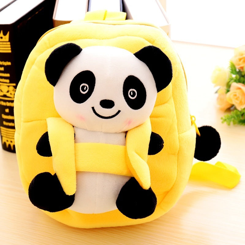 Adorable Panda Plush Backpack for Kids - Shanvi Treasurz