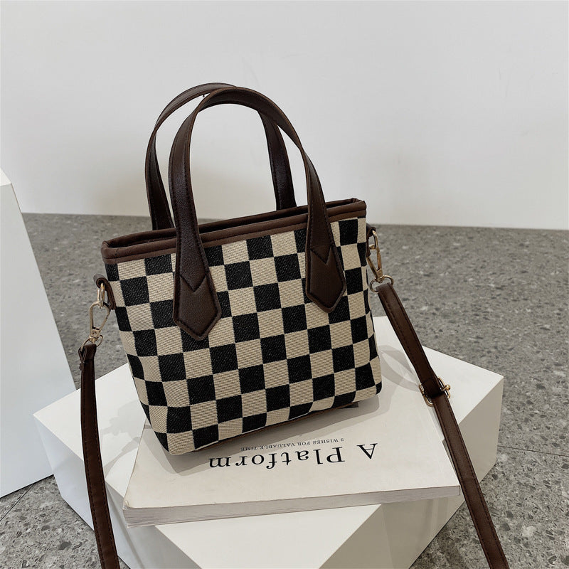 Trendy Checkered Bag crossbody bag