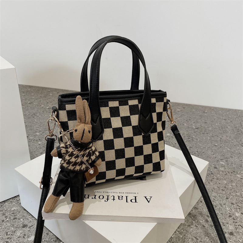 Trendy Checkered Bag crossbody bag