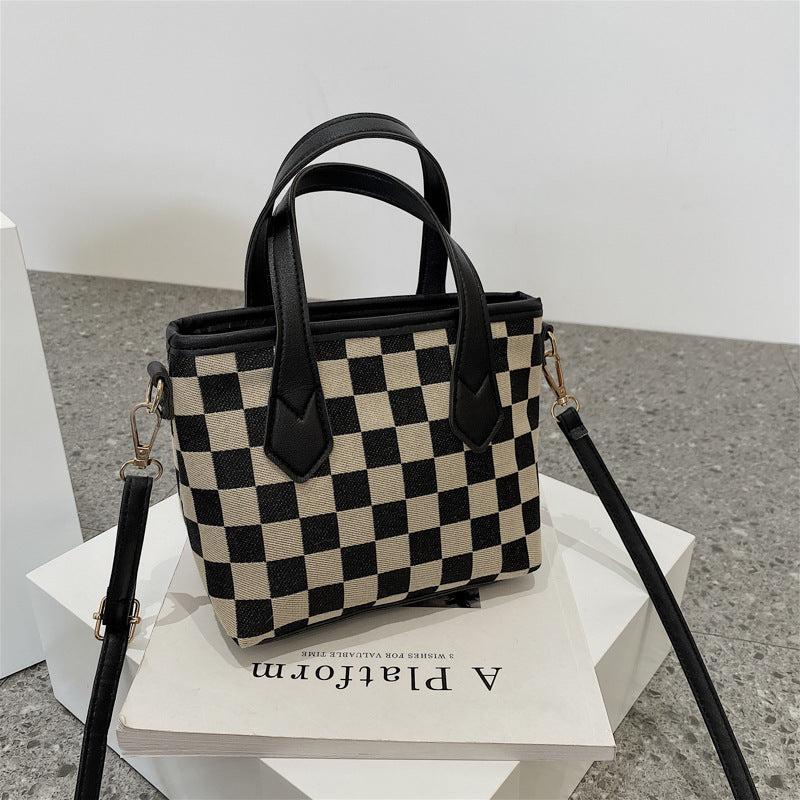 Trendy Checkered Bag crossbody bag